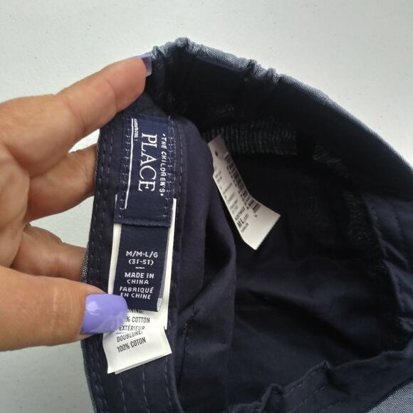 The Children’s Place Toddler Boys Chambray Newsboy Hat - Chambray Size M/L - Picture 6 of 9